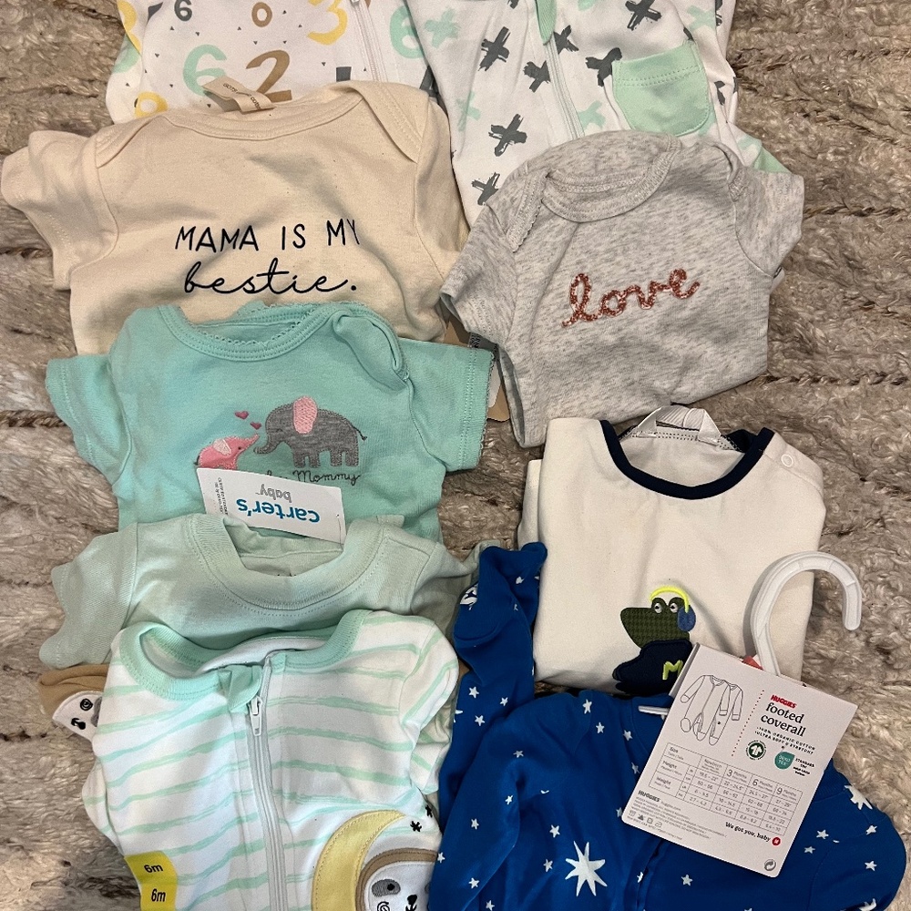 NWT Gender-Neutral Baby clothes bundle